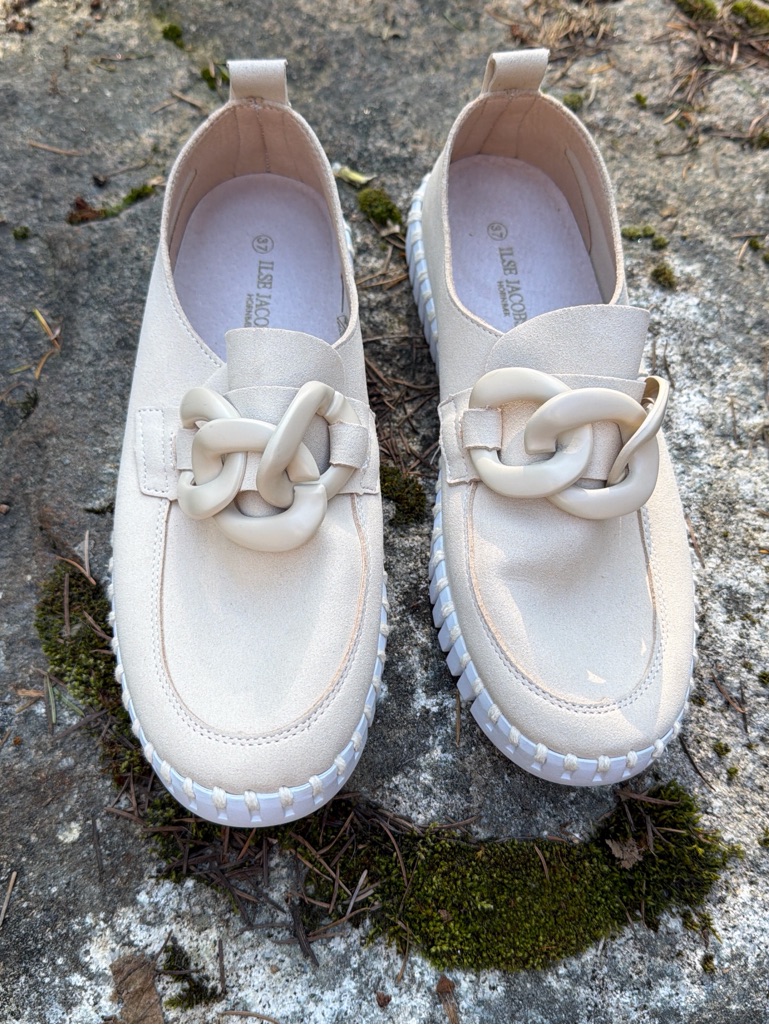 Ilse Jacobsen Tulip Chain Loafer In Kit Size 37